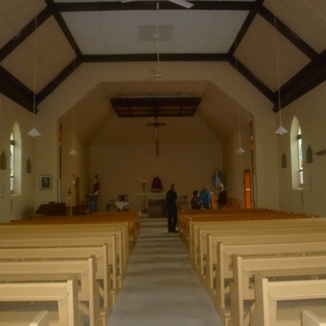 inside Holy Trinity Church Crystal Brook